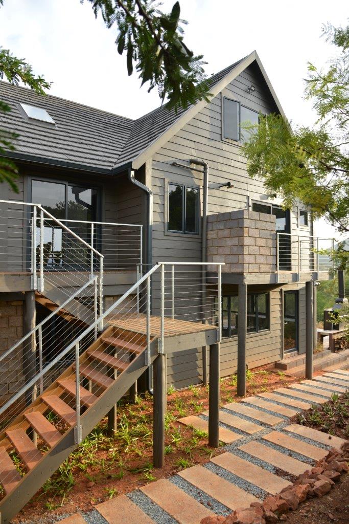 Brick and Timber Home