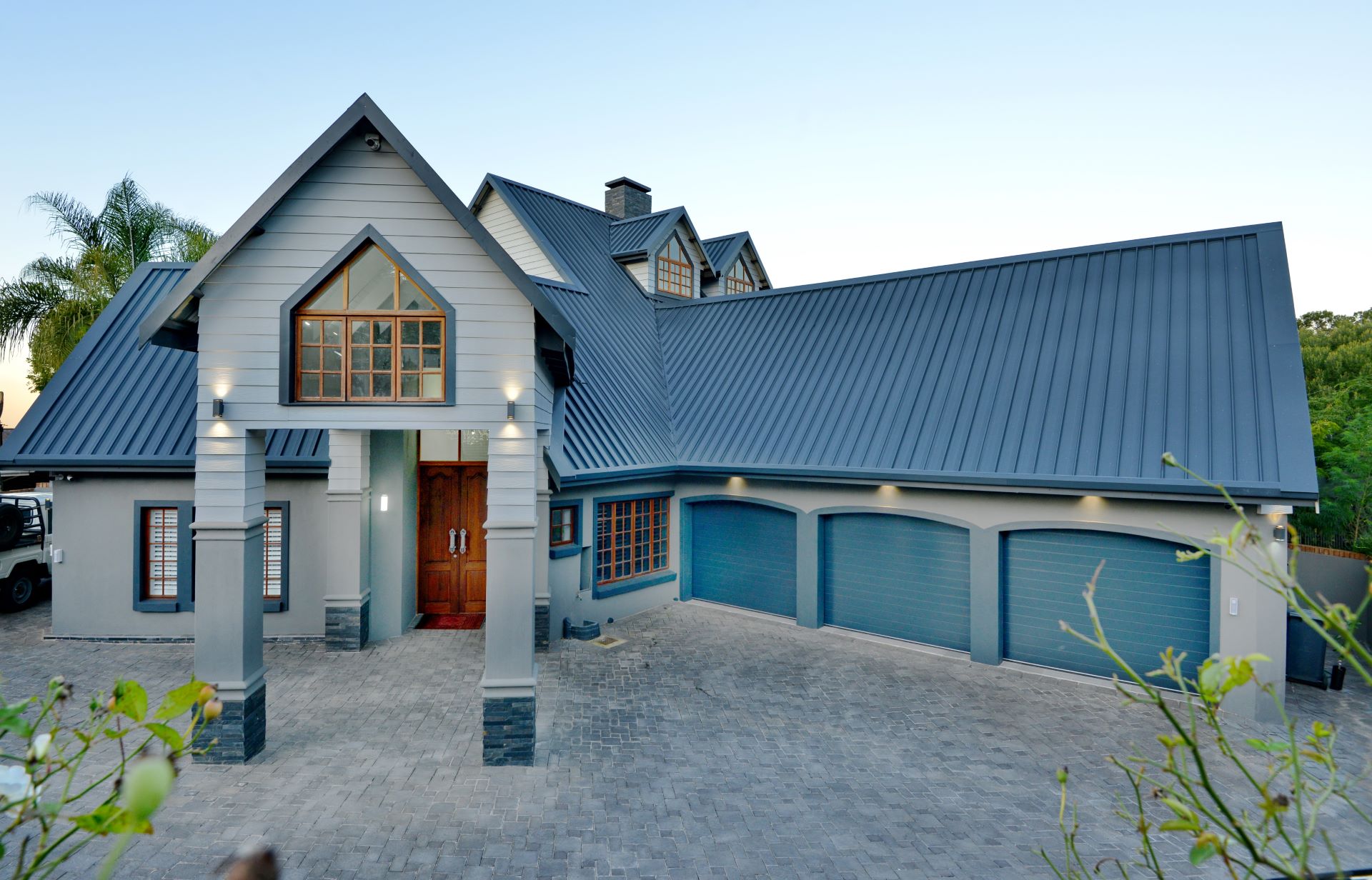 Brick and Timber Home