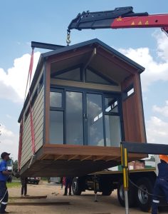 Green Block Timber Home