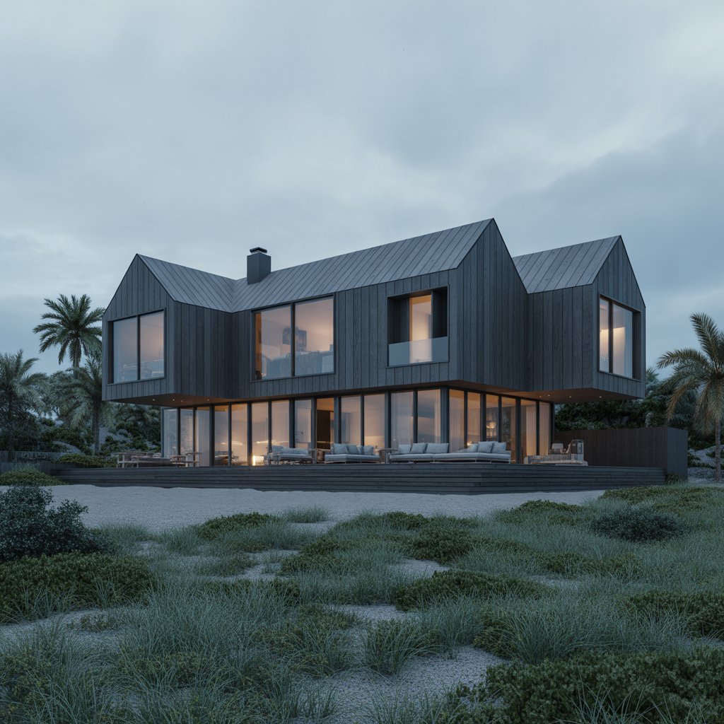 Beautiful timber home on the beach